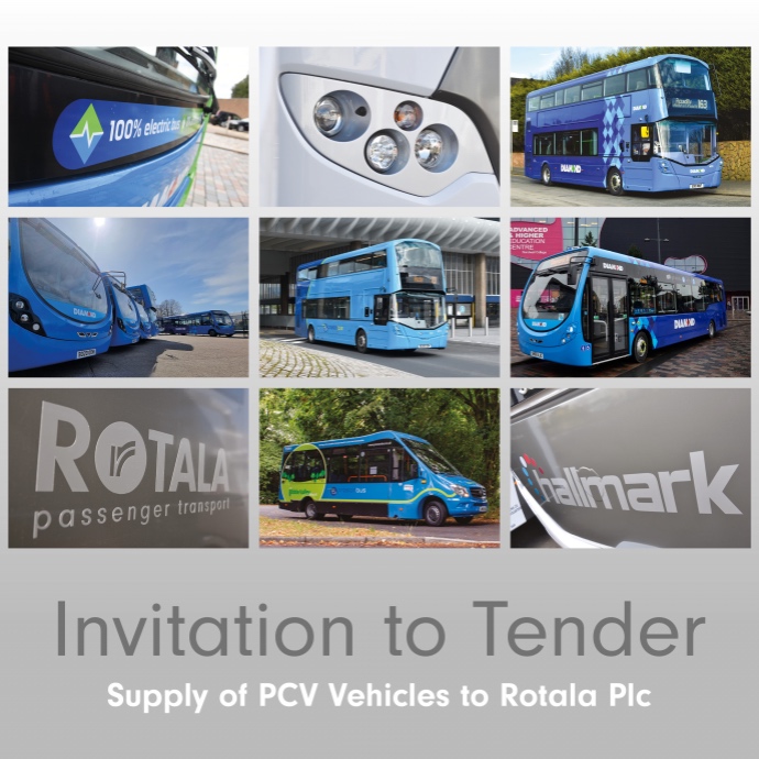 Invitation to Tender - The Supply of Public Service Vehicles for Rotala Plc